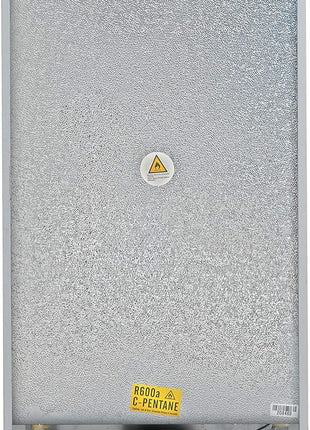 Commercial Cool Upright Freezer, Stand Up Freezer 5 Cu Ft with Reversible Door, White | 4 Fixed Freezer Shelves, Reversible Door, Adjustable Thermostat, Manual Defrost