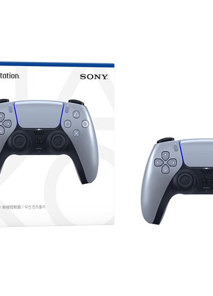 Sony 1000039941 DualSense Wireless Controller - Sterling Silver - Bluetooth, USB