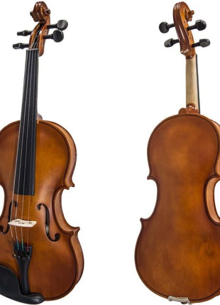 Paititi 3/4 Size Artist-100 Student Violin Starter Kit with Brazilwood Bow Lightweight Case, Shoulder Rest, Extra Strings and Rosin