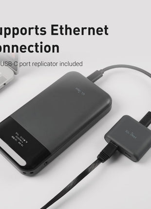 GL.iNet GL-E750V2 (MUDI) 4G LTE Portable Wi-Fi Hotspot for Travel | Mobile Hotspot Device, OpenWrt, OpenVPN, WireGuard, 7000mAh, Global Version
