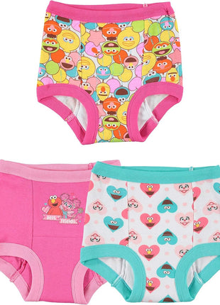 Sesame Street Unisex Toddler Potty Training Pants with Elmo, Cookie Monster and Big Bird with Stickers & Success Chart