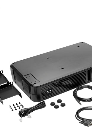 Tripp Lite SMART1500LCD 1500VA Rack Mount UPS Battery Backup, 900W, 8 Outlets, PWM Sine Wave, Short Depth 2U Rackmount UPS, AVR, LCD Screen