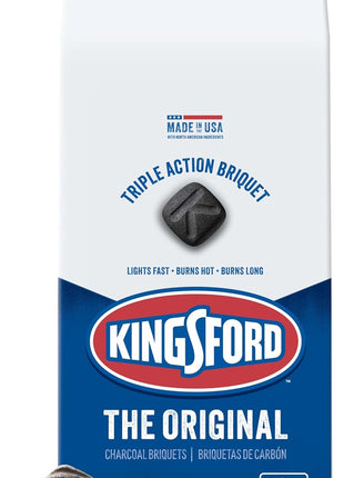 Kingsford Original Charcoal Briquettes, BBQ Charcoal for Grilling, 16 Pounds (Package May Vary)