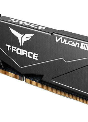 TEAMGROUP T-Force Vulcan DDR5 32GB (2x16GB) 5600MHz (PC5-44800) CL36 Intel XMP 3.0 & AMD Expo Compatible Desktop Memory Module Ram Black - FLBD532G5600HC36BDC01