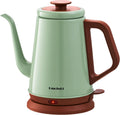DmofwHi Gooseneck Electric Kettle(1.0L), 100% Stainless Steel BPA Free Classic Pour Over Coffee Kettle | Tea Kettle   Green