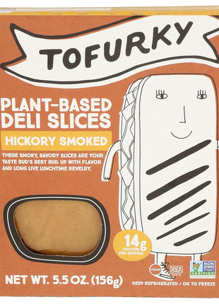 Tofurky, Deli Slices, Hickory Smoked, 5.5 oz