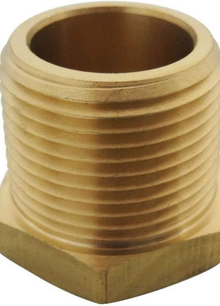 TL TOOLEGIN 1/2 inch NPT Male x 1/4 inch NPT Female Brass Bushing Reducer Reducing Pipe Adapter Fitting 5pcs 1200 PSI