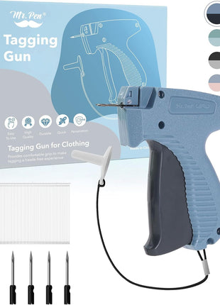 Mr. Pen - 5 Needles & 1008 Barbs Fasteners, Price Tag Attacher with Gun, Retail Hang Tag Gun for Clothes