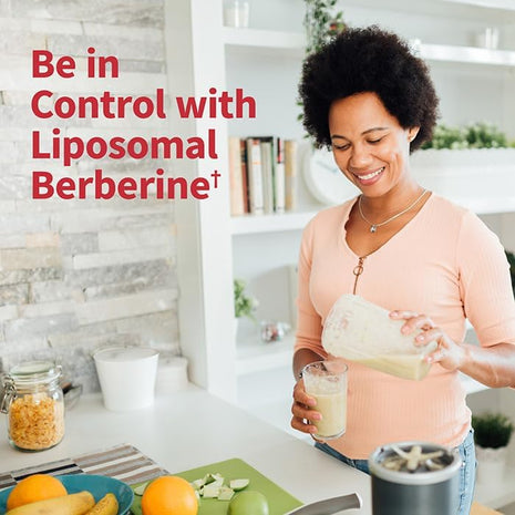 Garden of Life Liposomal Berberine and Chromium Picolinate for Already Healthy Blood Sugar, Glucose Metabolism and Cholesterol with Probiotics for Easy Digestion, Non GMO, Gluten Free, 30 Servings