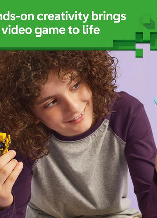 LEGO Minecraft The Nether Lava Battle Toy and Playset - Building Minecraft Toy for Kids, Ages 6+ - Alex, Wither Skeleton, Blaze and Strider Figures for Pretend Play - Gift Idea for Birthdays - 21266