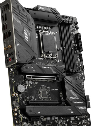 MSI MAG B760 Tomahawk WiFi Gaming Motherboard (Supports 12th/13th/14th Gen Intel Processors, LGA 1700, DDR5, PCIe 5.0, M.2, 2.5Gbps LAN, USB 3.2 Gen2, HDMI/DP, Wi-Fi 6E, Bluetooth 5.3, ATX)