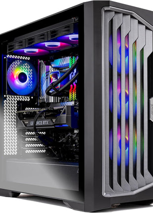 Skytech Gaming Legacy 4 Gaming PC, AMD Ryzen 9 9950X3D 4.3GHz, NVIDIA RTX 5090 32GB VRAM, X870 Board, 2TB Gen5 NVMe SSD, 64GB DDR5 RAM 6000, 1200W Gold ATX 3 PSU, 420 ARGB AIO, WI-FI 7, Windows 11