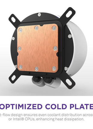NZXT Kraken Elite 360 RGB 2024 - AIO CPU Liquid Cooler - 360mm Radiator - F360 RGB Core Fan - Customizable 2.72 inch IPS LCD - NZXT Turbine Pump - AMD® AM5, AM4 - Intel® LGA 1851/1700, 1200/115X - White