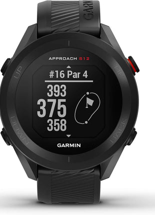 Garmin Approach S12, Easy-to-Use GPS Golf Watch, 42k+ Preloaded Courses, Black, 010-02472-00