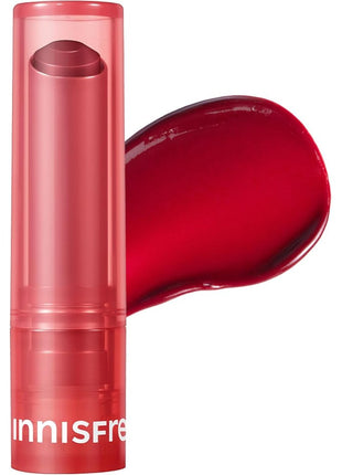 innisfree Duitint Lip Cream with Hyaluronic Acid & Ceramide - Korean Hydrating Tint Balm - Power Cherry Shade