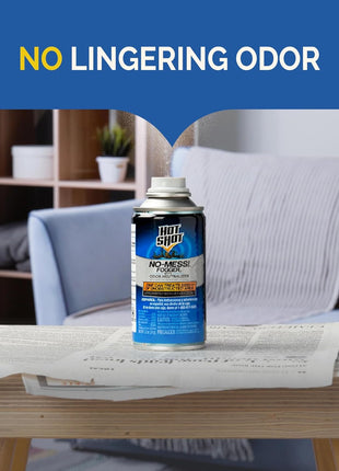 Hot Shot No-Mess! Fogger With Odor Neutralizer 3 Count-1.2 Ounce Cans, Kills Hidden Bugs, No Need To Turn Off Pilot Lights