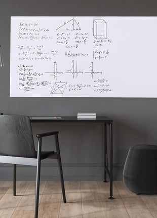 HAMIGAR Whiteboard Sticker for Wall 18 inch x 79 inch Dry Erase Board Wallpaper Peel and Stick, White Board Stick on Wall, Contact Paper Adhesive Poster Board Whiteboard with 1 Marker