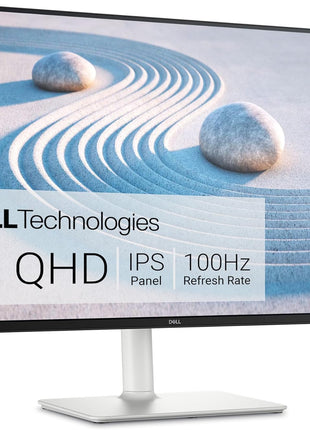 Dell S2725DS Monitor - 27 Inch, QHD (2560x1440) Display, 100Hz refresh rate, 1500:1 contrast ratio, TÜV Rheinland Eye comfort 4 Star,Integrated 2x5W speaker, Height/Tilt/Swivel/Pivot- Ash White color