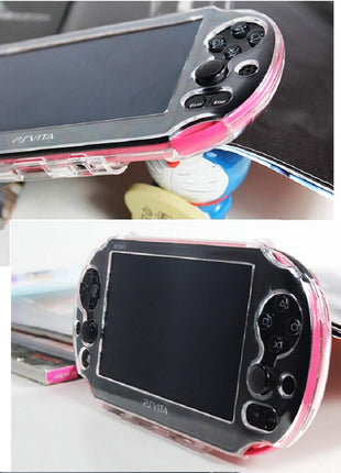 RDFJ Full Cover Skin Crystal Clear Hard Case for PSVita2000 Series