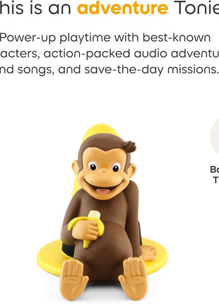Tonies Curious George Audio Toy Figurine