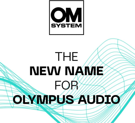 OM System WS-882 Digital Voice Recorder with Stereo Microphones, 6 Recording Scenes, Direct USB, Voice Filter, Low-Cut Filter, 4 GB Memory, Voice Balancer, Intelligent Auto Mode, VCVA