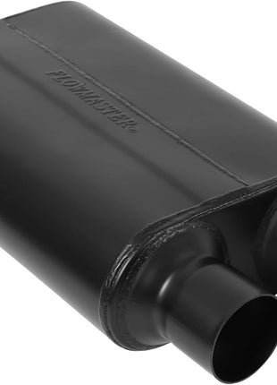 Flowmaster 9425400 40 Delta Flow Muffler - 2.50 Center In and 2.50 Dual Out - Aggressive Sound