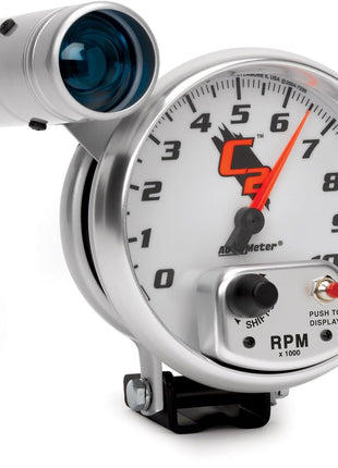 Auto Meter 7299 C2 Pedestal Mount Shift-Lite Tachometer Gauge