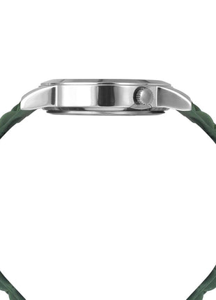 Helix By Timex Men Olive Round Dial Analog Watch - TW058HG01