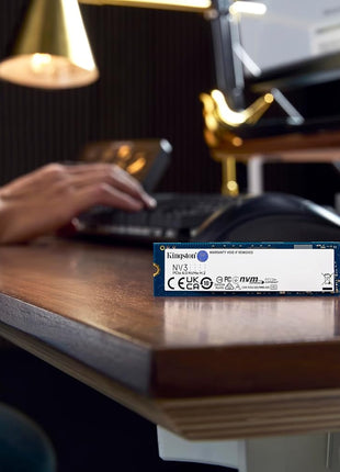 Kingston NV3 1TB M.2 2280 NVMe SSD | PCIe 4.0 Gen 4x4 | Up to 6000 MB/s | SNV3S/1000G