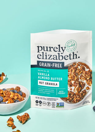 Purley Elizabeth Keto Granola Best Sellers Variety Pack, Made with Nuts and Seeds, Grain-Free, Gluten-Free, Non-GMO (3ct, 8oz Bags)