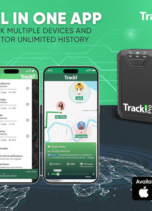 Tracki Pro GPS Tracker for Vehicles, USA made tech. Up to 7 Months Batt. Waterproof Magnetic 4G LTE Long Battery Life 2-7 Month, Unlimited Distance, Subscription Required, Multi Alerts, Hidden Tracker