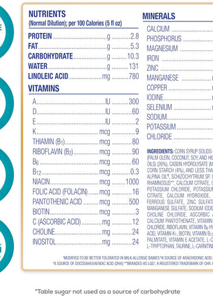 Enfamil, Nutramigen Hypoallergenic Baby Formula with Iron, Lactose Free, Colic Relief from Cow's Milk Allergy Starts in 24 Hours, Brain Building Dha, Probiotic LGG for Immune Support