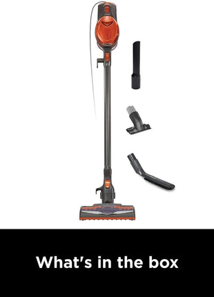 Shark Rocket Ultra Light Corded Bagless Vacuum for Carpet and Hard Floor Cleaning with Swivel Steering (HV301), Gray/Orange