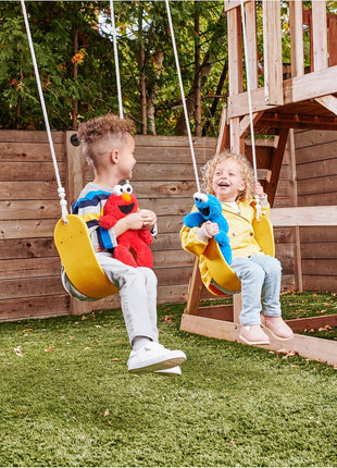 GUND Sesame Street Elmo Take Along Buddy 13-Inch Plush Toy for Ages 1+ | Soft Tactile Sensory Details Promote Pretend Play and Emotional Expression during Early Learning; Thoughtful Toddler Gift