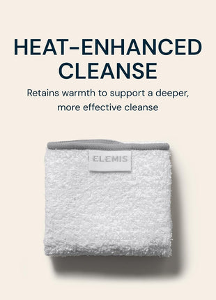 ELEMIS Cleansing Cloth Duo, Luxury Face Cloths for Cleansing, 2-Pack