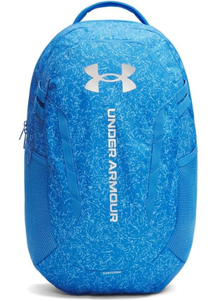 Under Armour Unisex-Adult Hustle 6.0 Backpack, (002) Black/Black/White, One Size Fits Most