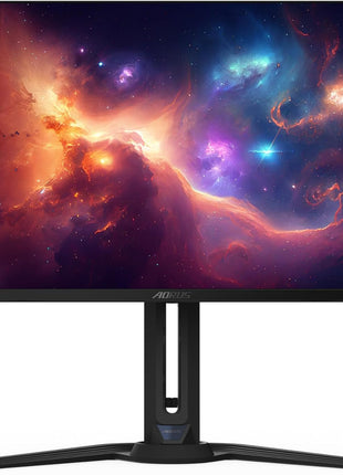 GIGABYTE - AORUS FO27Q2 (SA) - 27 inch QD-OLED Gaming Monitor - QHD 2560x1440-240Hz - 0.03ms GTG - AMD FreeSync Premium Pro - Type C KVM - HDMI, DP, Type C - Height Adjustable - Black