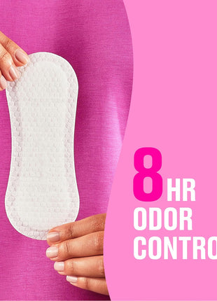 Carefree Panty Liners for Women, Regular, Unscented, 120 ct