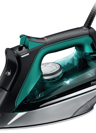 Rowenta Pro Master Stainless Steel Soleplate Steam Iron for Clothes, Anti-Drip Protection, 210 g/min, 400 Microsteam Holes, 1775 Watts Iron Steamer for Clothes, Powerful Steam DW8360
