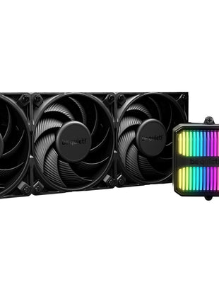 be quiet! Silent Loop 3 360mm CPU AIO Liquid Cooler | 3 Silent Wings 4 120mm PWM High-Speed Fans | Quiet Performance | 6-Pole Motor | Discreet ARGB Lighting | Refillable | Black | BW025