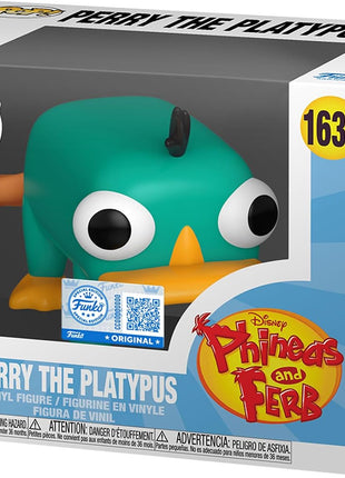 Funko Pop! Disney: Phineas and Ferb - Perry The Platypus - Phineas and Ferb - Collectible Vinyl Figure - Gift Idea - Official Merchandise - Toys for Kids & Adults - Anime Fans