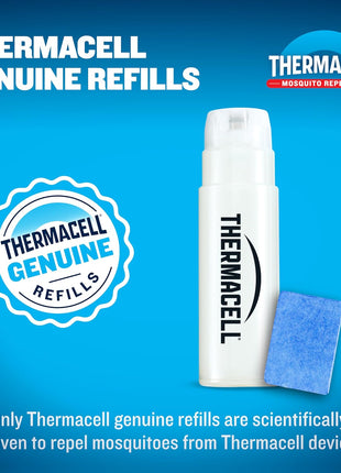 Thermacell Mosquito Repellent Refills; Provide 120 Hours of Protection; Contain 30 Repellent Mats, 10 Fuel Cartridges; Compatible with Any Fuel-Powered Mosquito Repeller Product