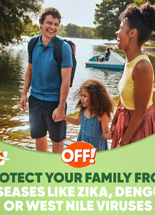 OFF! Deep Woods Insect Repellent Aerosol, Dry, Non-Greasy Formula, Bug Spray with Long Lasting Protection from Mosquitoes, 4 Oz, 2 Count