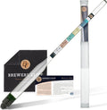 Brewer's Elite Hydrometer   for Home Brew Beer, Wine, Mead and Kombucha   Deluxe Triple Scale Set, Hardcase and Cloth   Specific Gravity ABV Tester