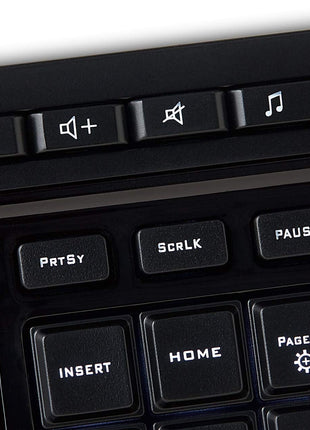 Verbatim Illuminated Wired Keyboard, Black