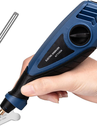 25W Engraving Pen, 6 Speed Power Engraving Tool, Handheld Engraver Pen with Tungsten Carbide Steel Bits for Wood Metal Glass Professional Etching Tool