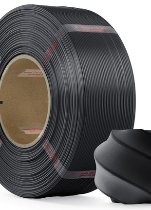 PLA Filament 1.75mm PLA 3D Printer Filament(Refill),1kg Refill for Reusable Spools(2.2lbs),Premium Quality 3D Printing Filament for Bambu lab 3D Printers,Black