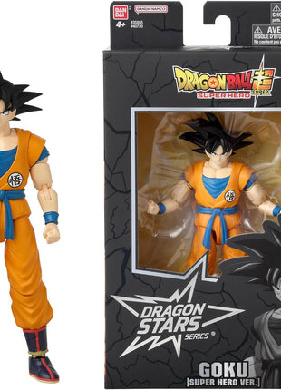 Dragon Stars Series - Dragon Ball Super: Super Hero - Goku, 6.5" Action Figure | Dragonball Super Super Hero 6 Inch Action Figure Dragon Stars - Goku Movie Version
