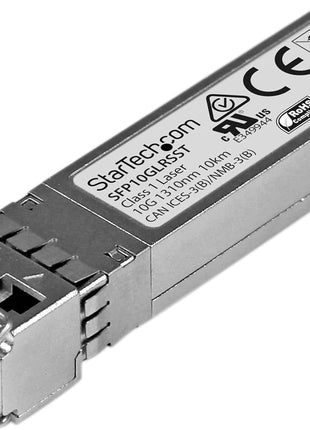 StarTech.com Cisco SFP-10G-LR-S Compatible SFP+ Module - 10GBASE-LR - 10GbE Single Mode Fiber SMF Optic Transceiver - 10GbE SFP+ LC 10km - 1310nm - DDM Cisco Firepower, ASR9000, C9300 (SFP10GLRSST)
