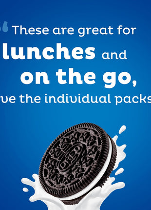OREO Chocolate Sandwich Cookies, 20 Snack Packs (2 Cookies Per Pack) | Individually Wrapped